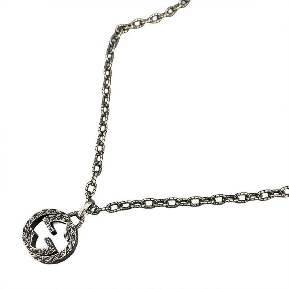 Gucci Arabesque Interlocking Pendant Necklace - image 1